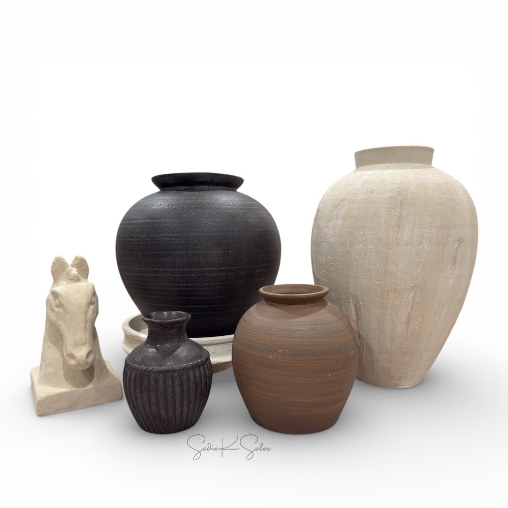 Medium Brown Rustic Ceramic Vase - Threshold, Target - Picture 5 of 6